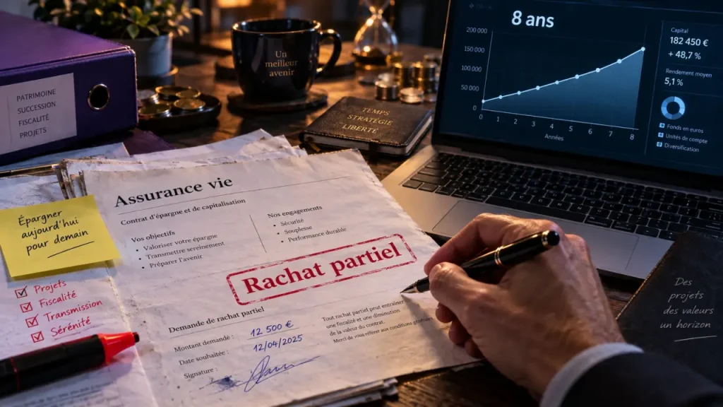 Durée assurance vie : 8 ans pour la fiscalité, pas un délai pour retirer votre épargne