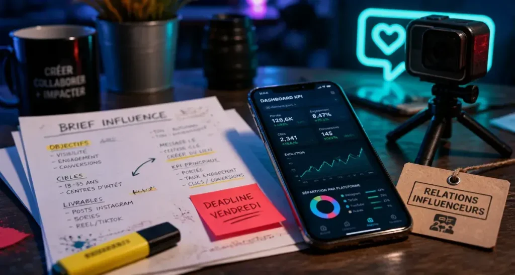 Relations influenceurs : bâtir des partenariats durables pour une marque crédible