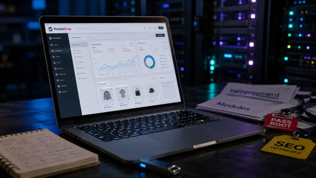 Site créé en PrestaShop : catalogue, paiement et budget à cadrer avant de vendre
